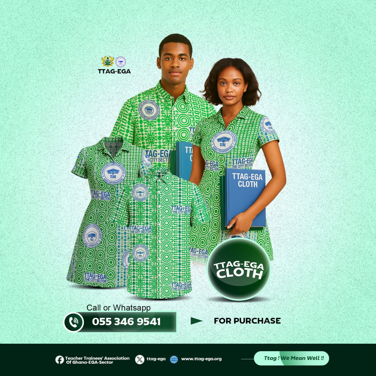 GET YOUR TTAG-EGA CLOTH TODAY!